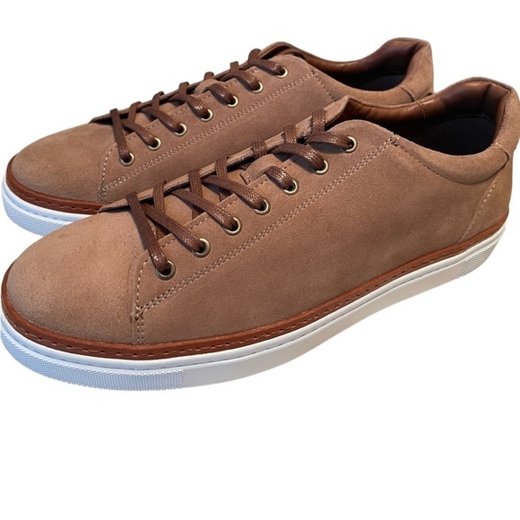 Wolverine Blvd All Leather and Suede Mens Sneaker (Brown) in Mens 10M - Picture 6 of 7